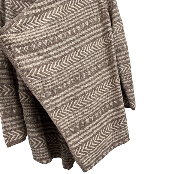 Lucky Brand Geo Stitch Cardigan Sweater size L - Picture 8 of 12